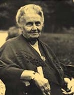 Porträtfoto von Maria Montessori